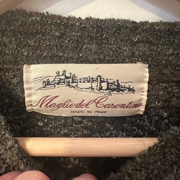 Grandpa Sweater- Vintahe Italian - Picture 2 of 4